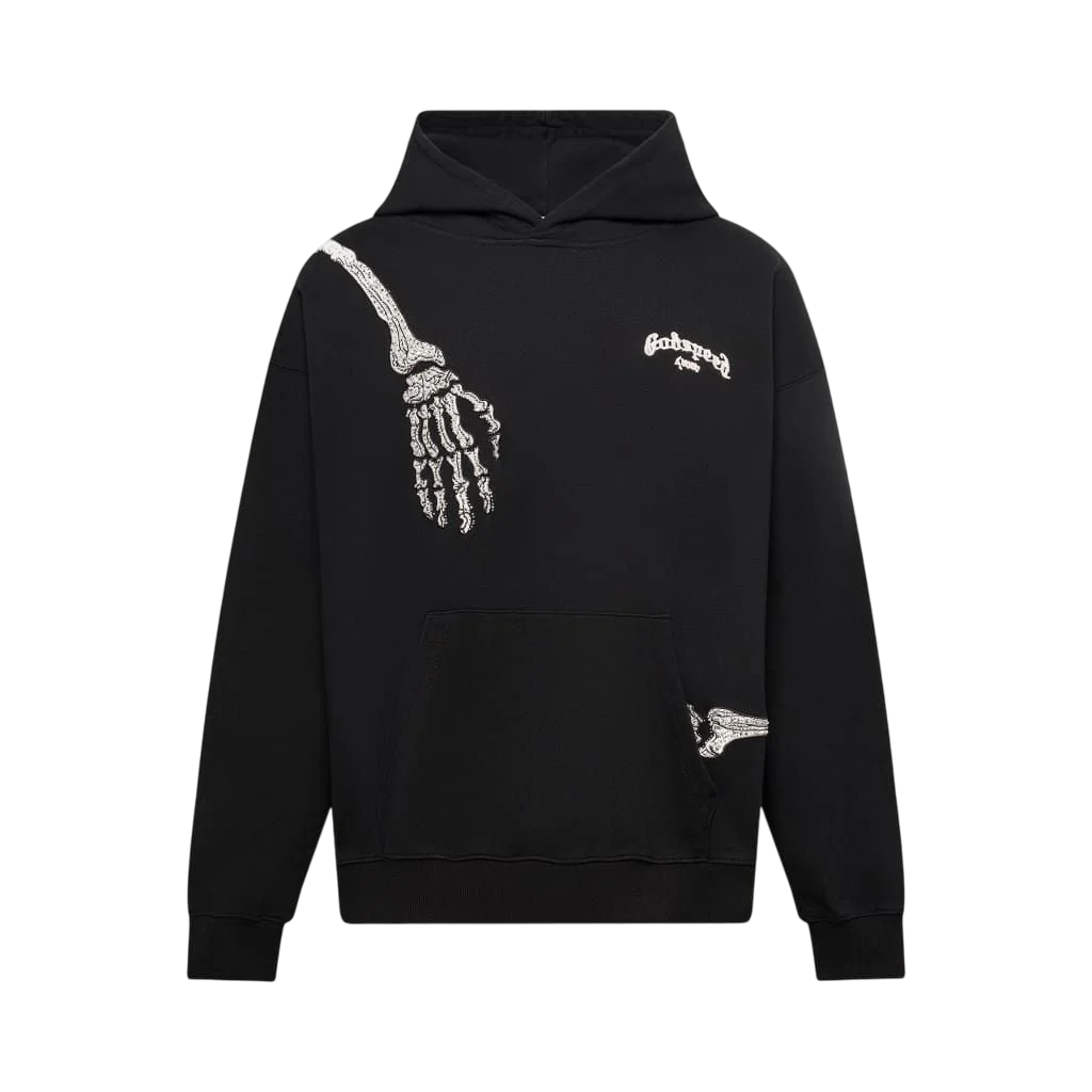 GODSPEED R.O.D. SKELETON RHINESTONE HOODIE
