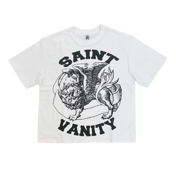 SAINT VANITY "GRIFFIN" WHITE T-SHIRT