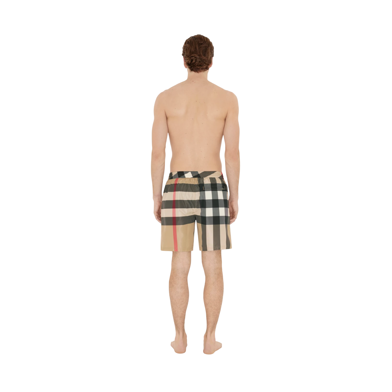 BURBERRY CHECK SWIM SHORTS