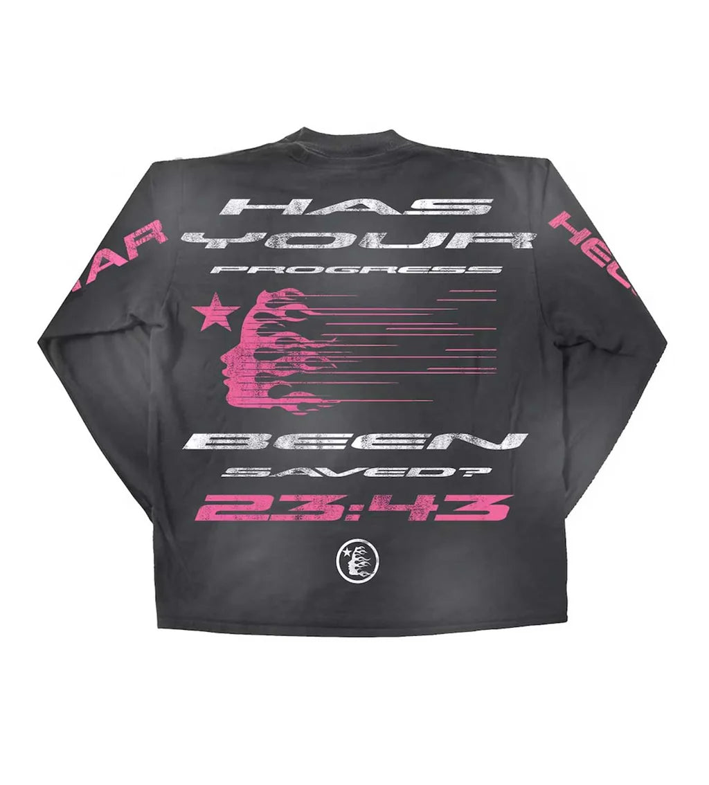 HELLSTAR STUDIOS QR CODE CHRIST LONG SLEEVE