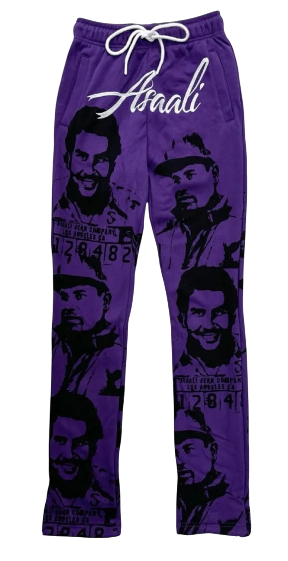 ASAALI PURPLE CARTEL SWEATS