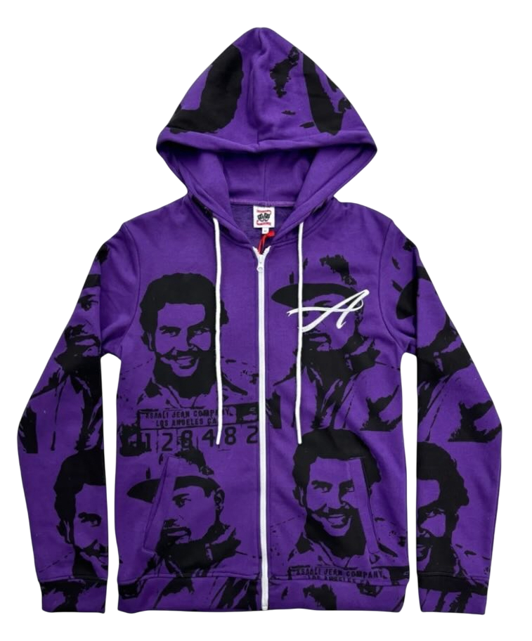 ASAALI PURPLE CARTEL HOODIE