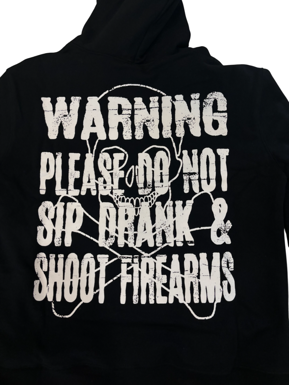 THATS AN AWFUL LOT OF COUGH SYRUP "Warning" HOODIE BLACK