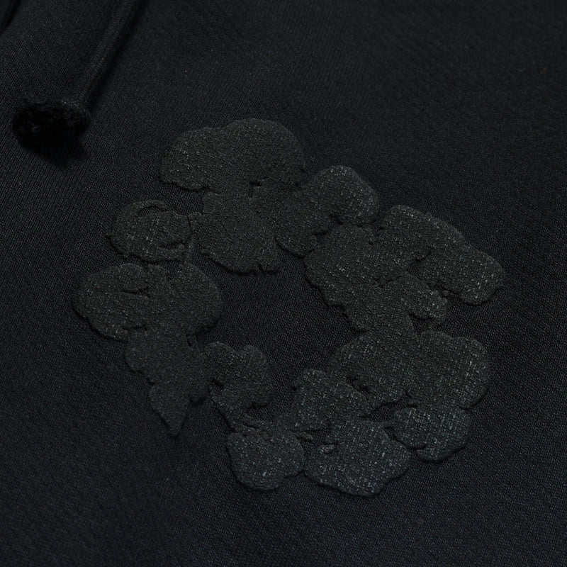 DENIM TEARS COTTON WREATH SWEATPANTS MONOCHROME