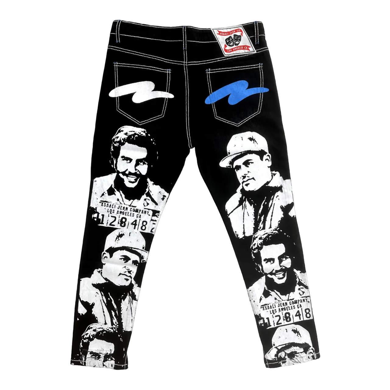 ASAALI OG CARTEL DENIM BLACK BLUE