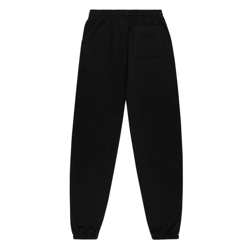 SP5DER BLACK PHANTOM WEB SWEATPANTS