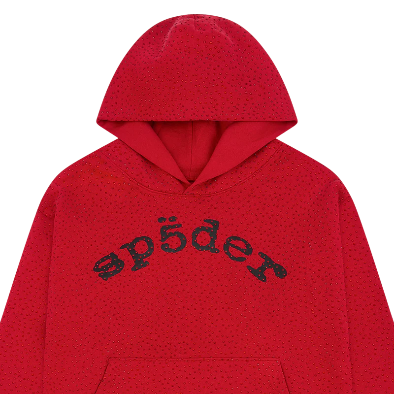 SP5DER VVS HOODIE RED