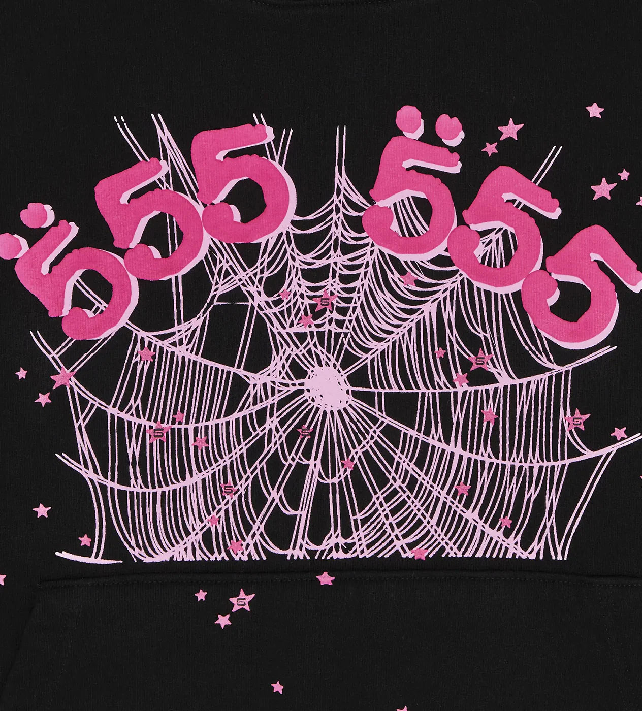 SP5DER ANGEL NUMBER HOODIE BLACK