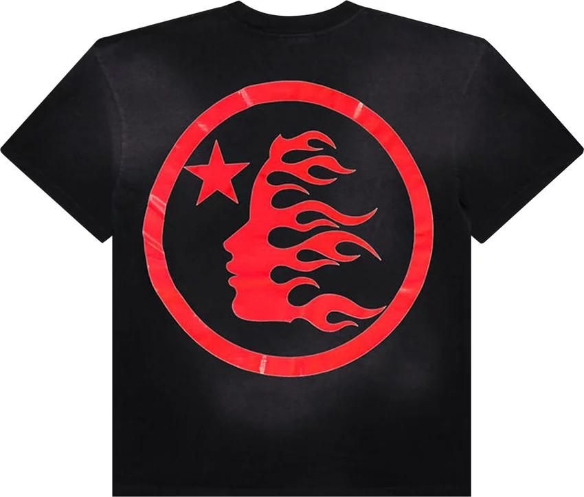 HELLSTAR SPORT LOGO GEL T-SHIRT BLACK/RED