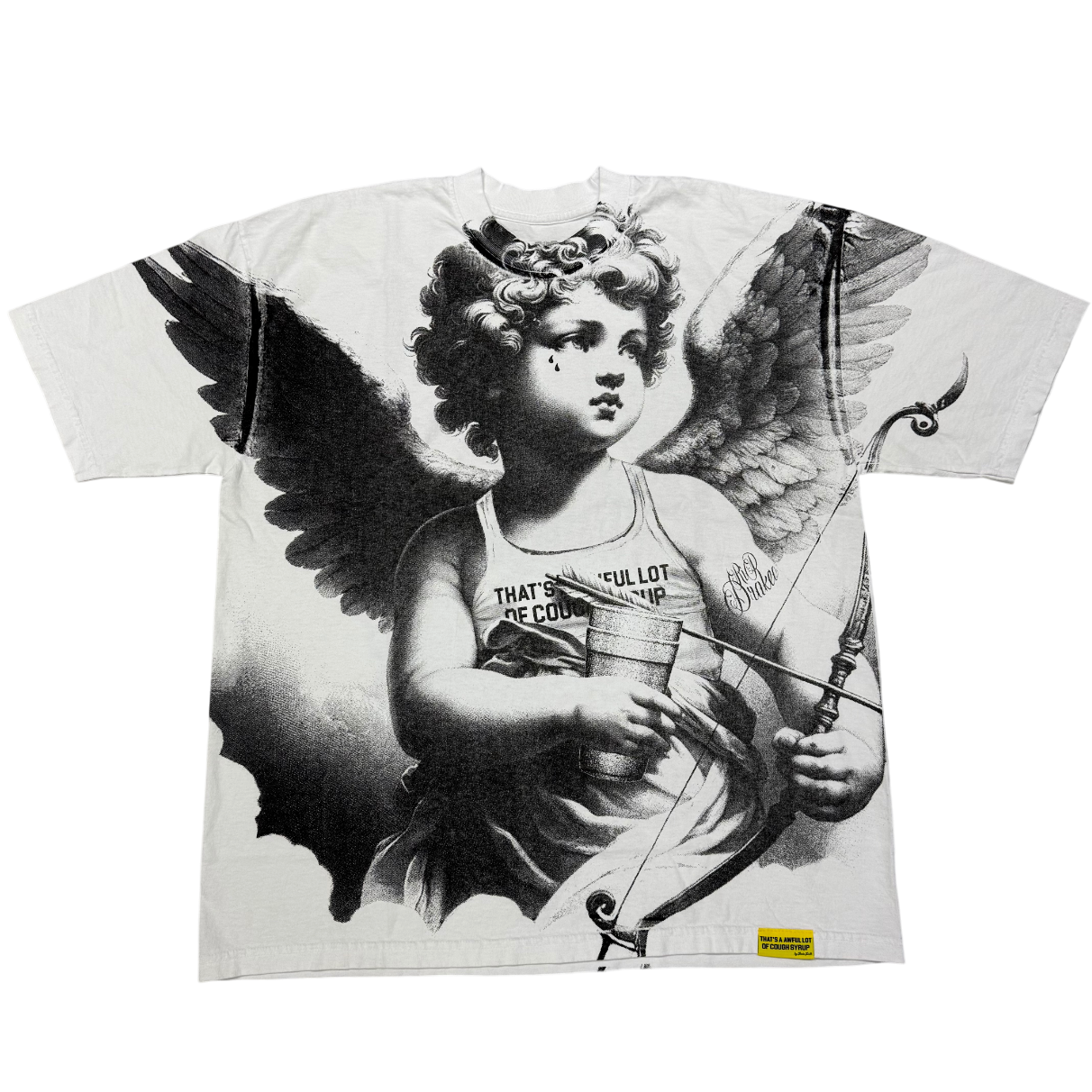 THATS AN AWFUL LOT OF COUGH SYRUP RIP DRAKEO ANGEL TEE