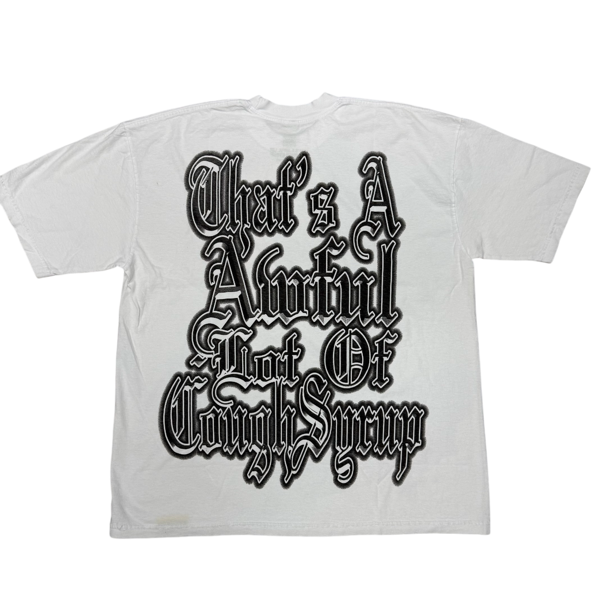 THATS AN AWFUL LOT OF COUGH SYRUP RIP DRAKEO ANGEL TEE