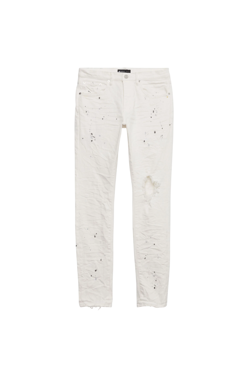 PUPRLE BRAND OPTICE WHITE PAINT BLOWOUT P001