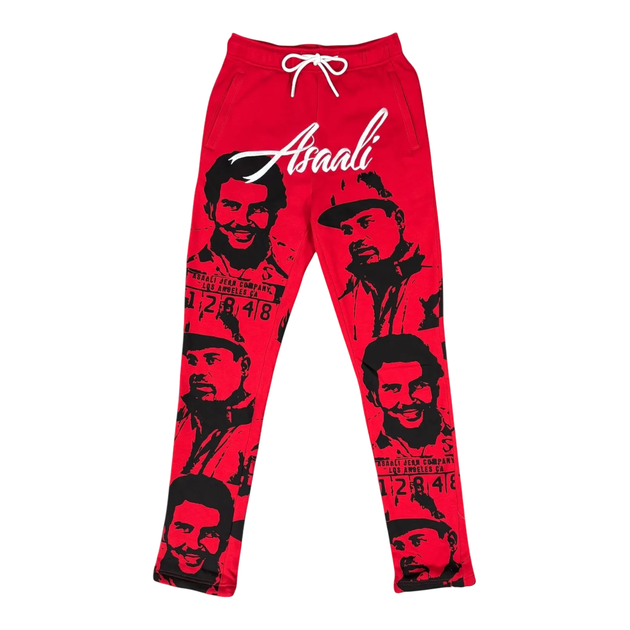ASAALI RED CARTEL SWEATPANTS