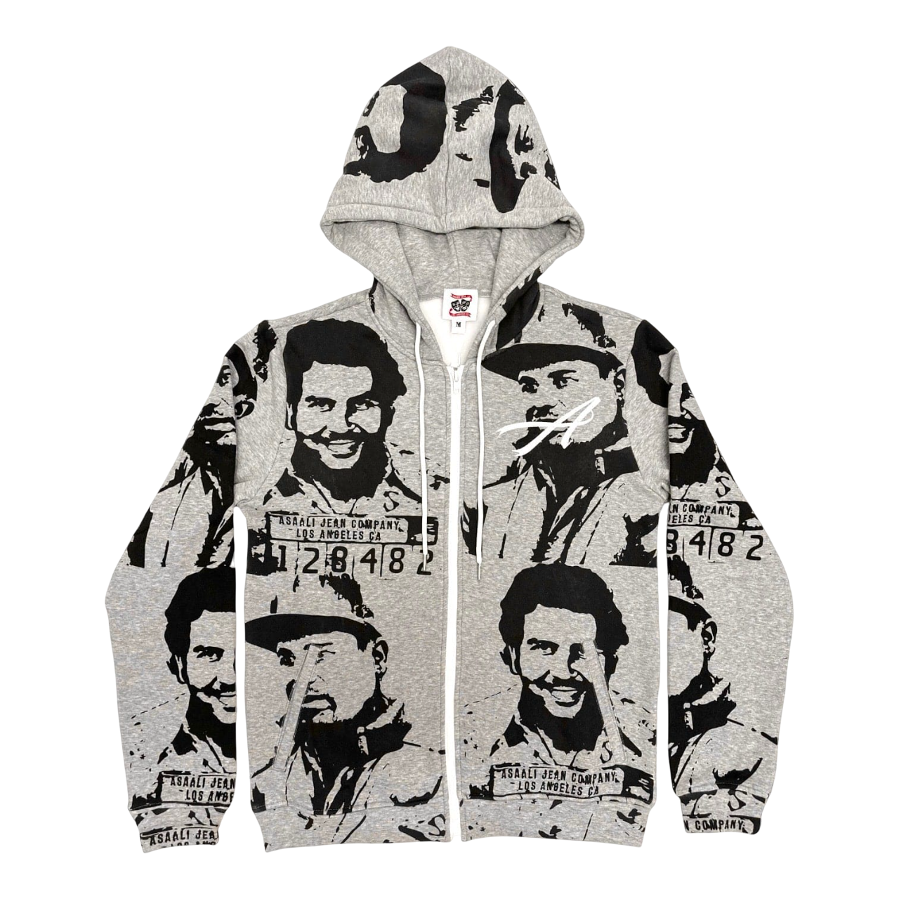 ASAALI GREY CARTEL HOODIE