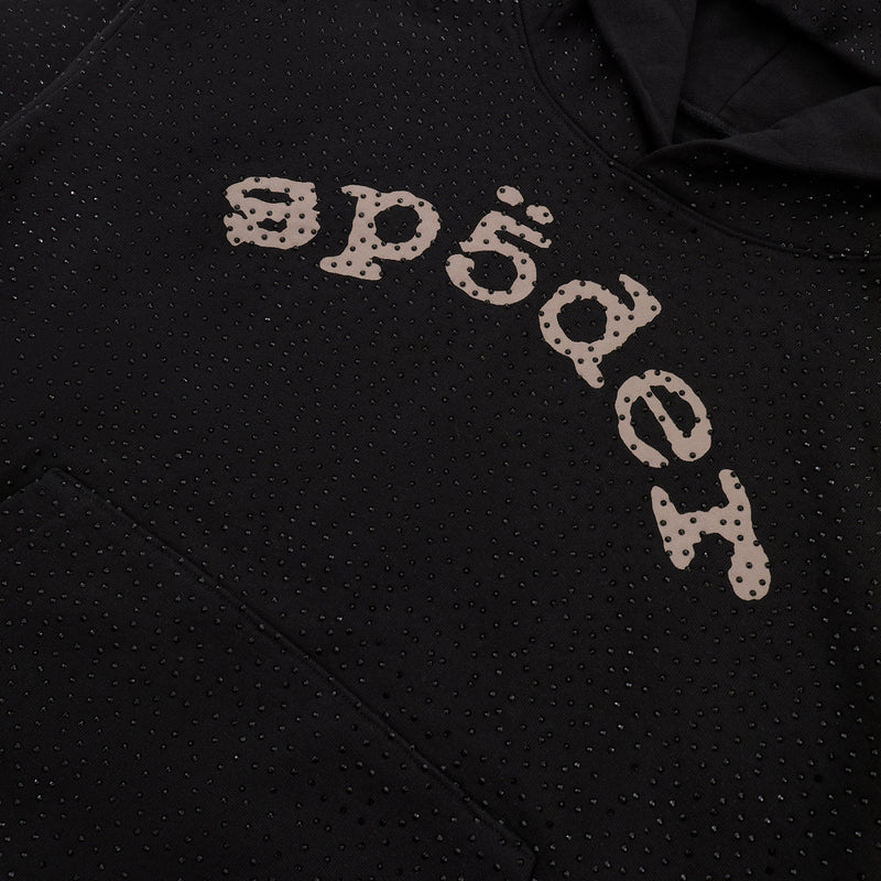 SP5DER VVS HOODIE BLACK