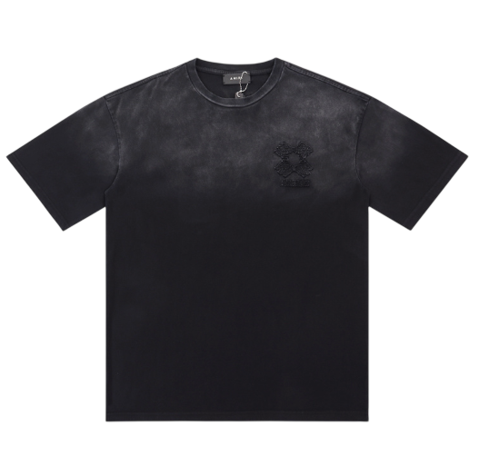 AMIRI MA QUAD OVERSIZED TEE - BLACK