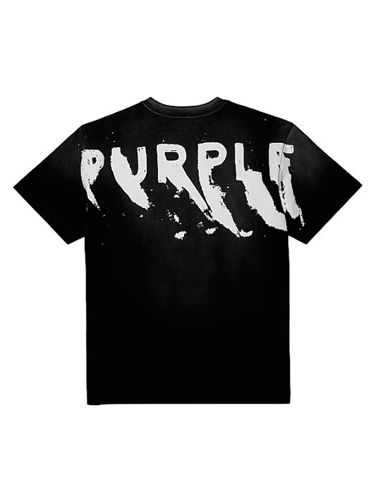PURPLE BRAND MELTING LOGO GRAPHIC TEE