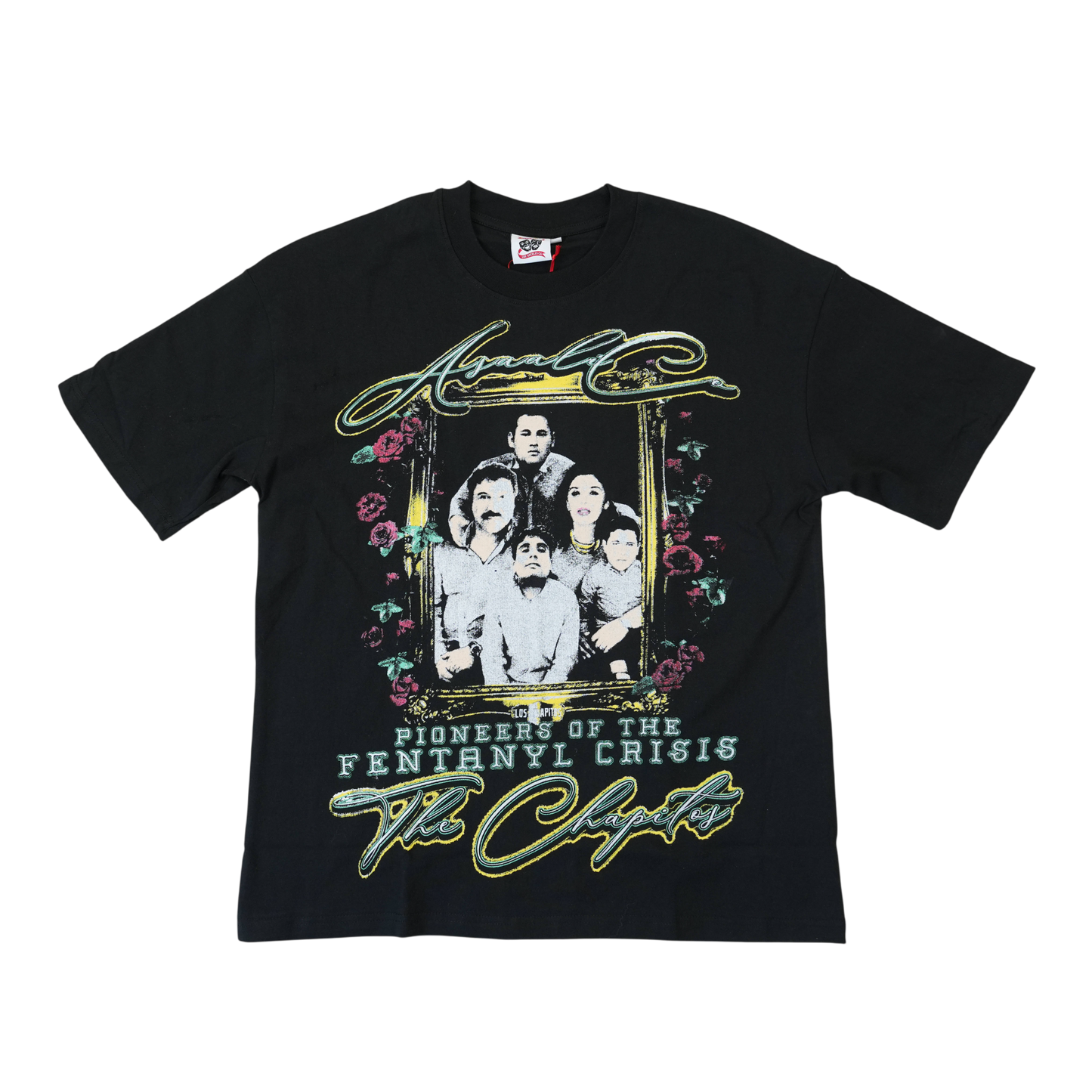 ASAALI THE CHAPITOS T-SHIRT BLACK
