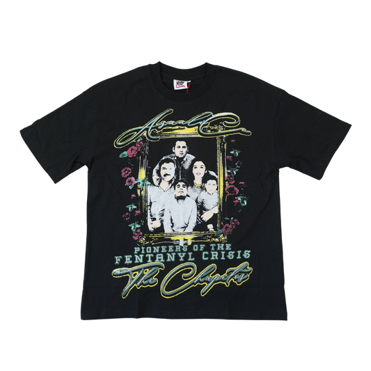 ASAALI THE CHAPITOS T-SHIRT BLACK