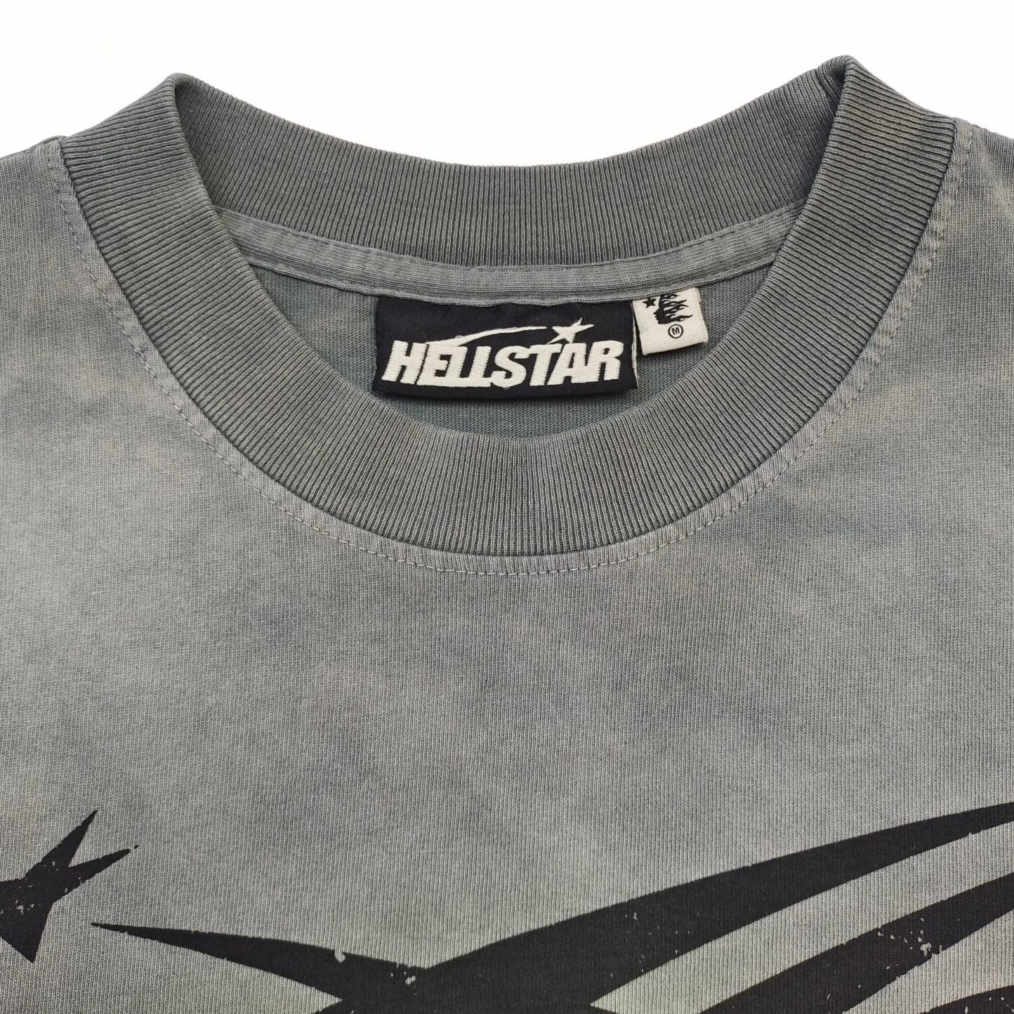 HELLSTAR SPORTS LOGO T-SHIRT GREY