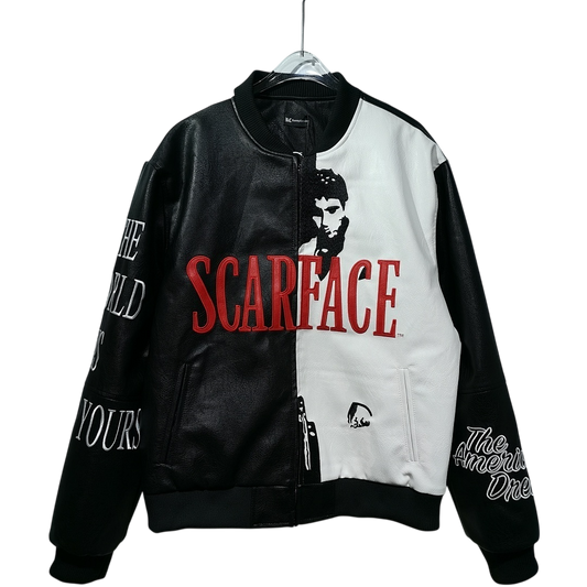 SCARFACE LEATHER JACKET