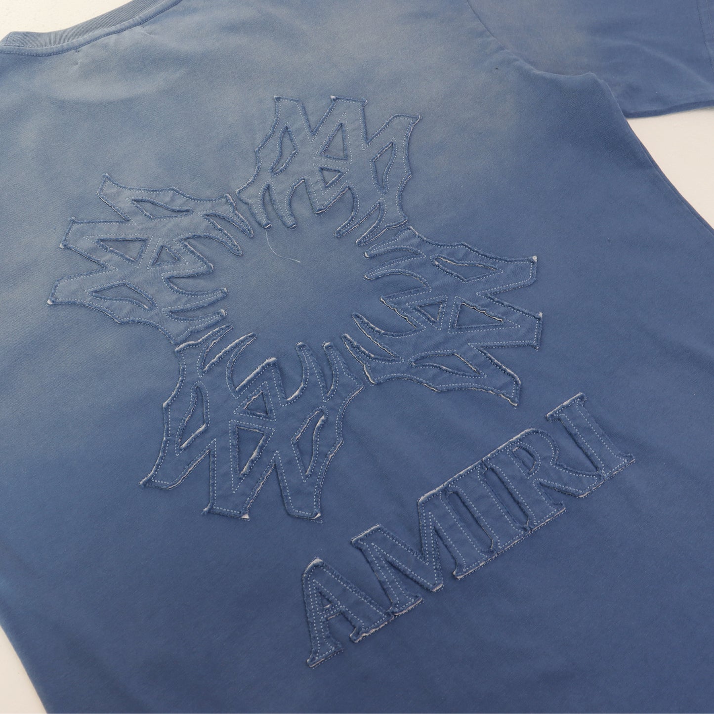 AMIRI MA QUAD OVERSIZED TEE - DARK INDIGO