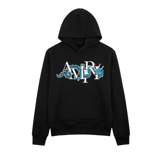AMIRI CNY DRAGON HOODIE BLACK