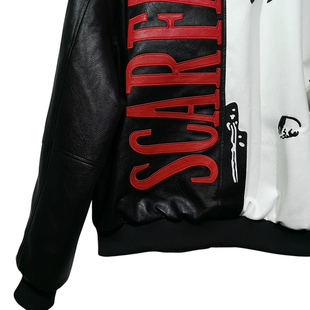 SCARFACE LEATHER JACKET