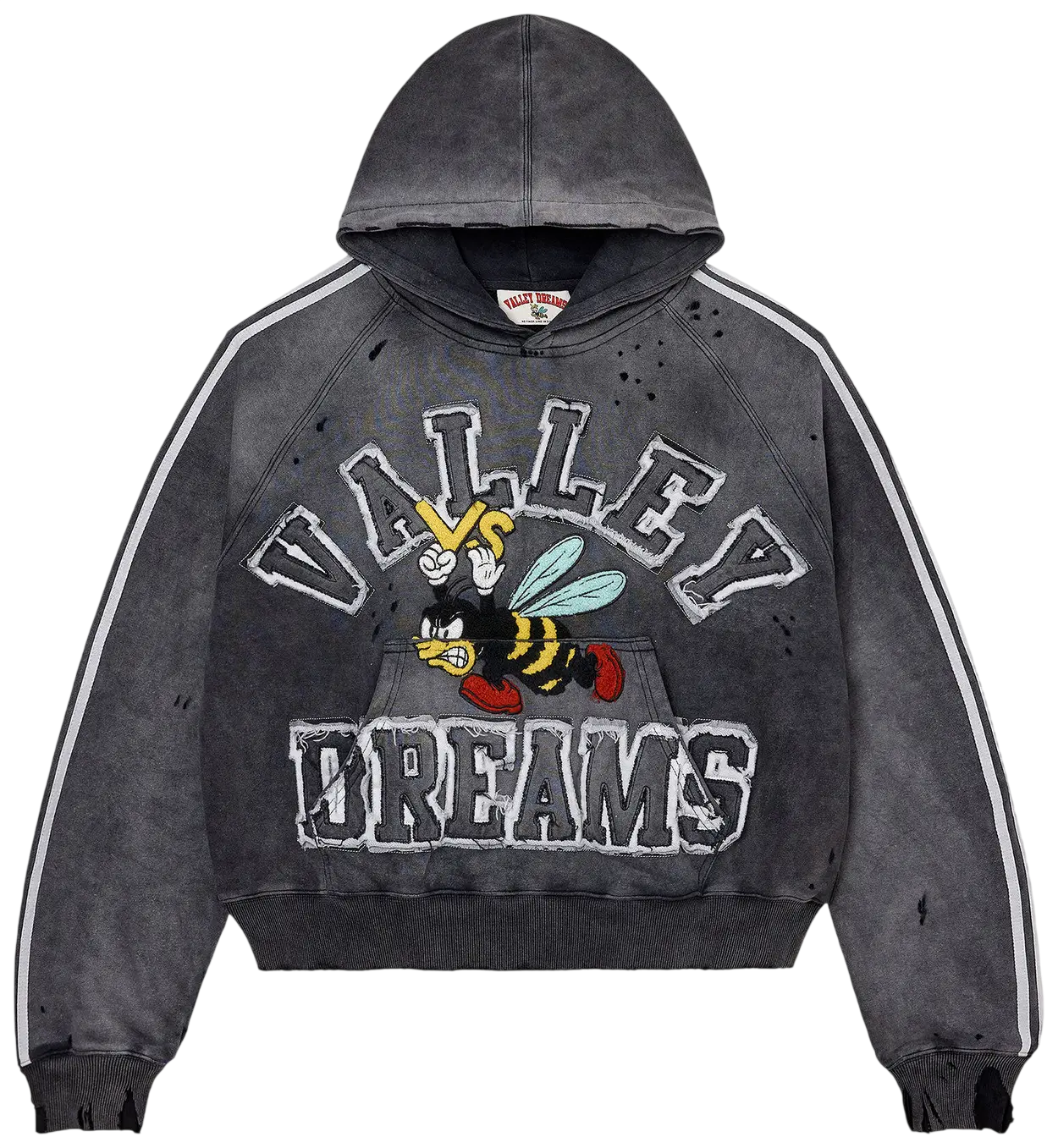 VALE FOREVER ANTHEM PULLOVER HOODIE BLACK