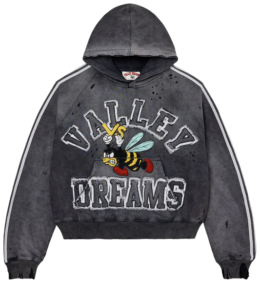 VALE FOREVER ANTHEM PULLOVER HOODIE BLACK