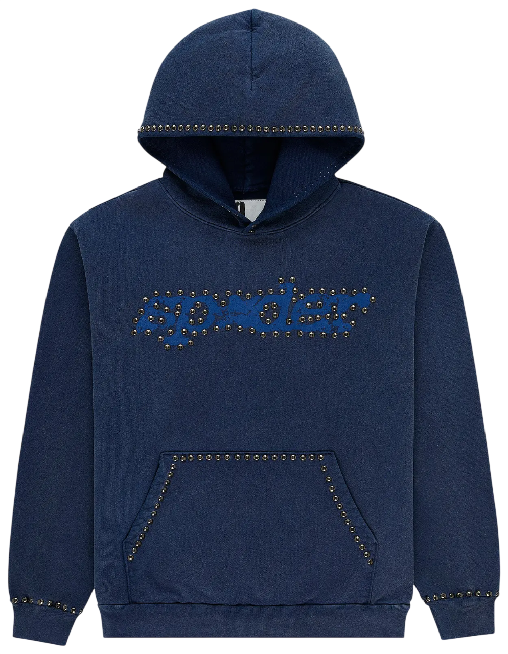 SP5DER PUNK V3 STUDDED HOODIE