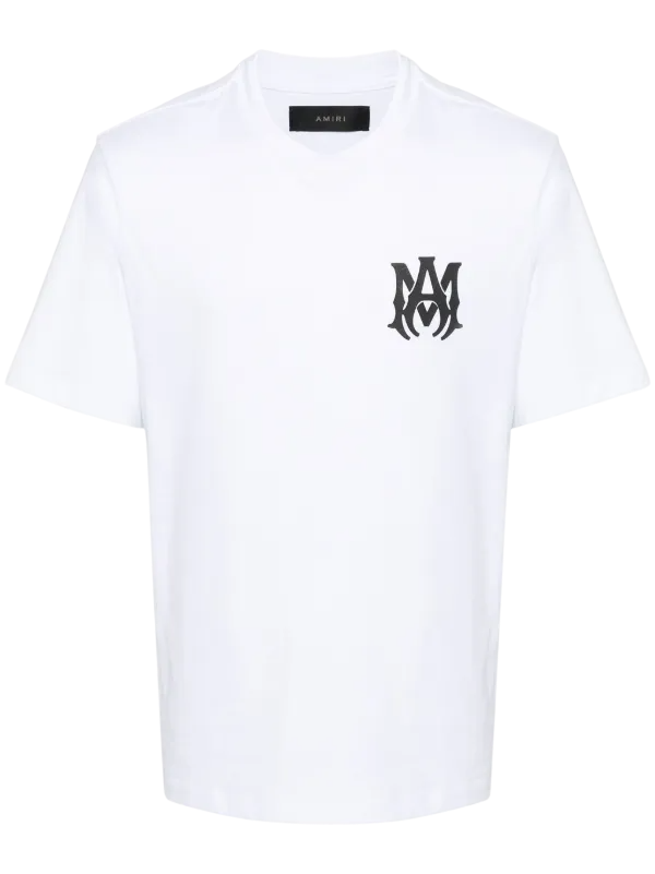 AMIRI AM CORE LOGO WHITE SHIRT