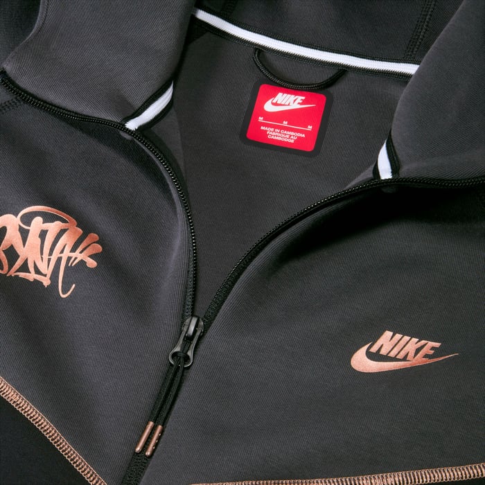 NIKE SPORTSWEAR TECH FLEECE X CENTRAL CEE FULL ZIP HOODIE