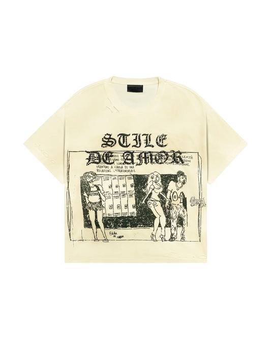 STILE DE AMOR MAGIA STONE TEE CREAM