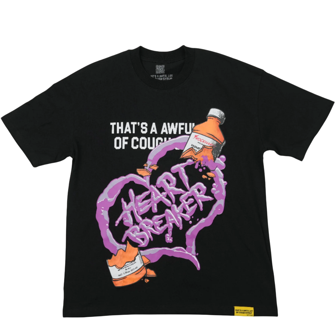 THATS AN AWFUL LOT OF COUGH SYRUP HEART BREAKER T-SHIRT