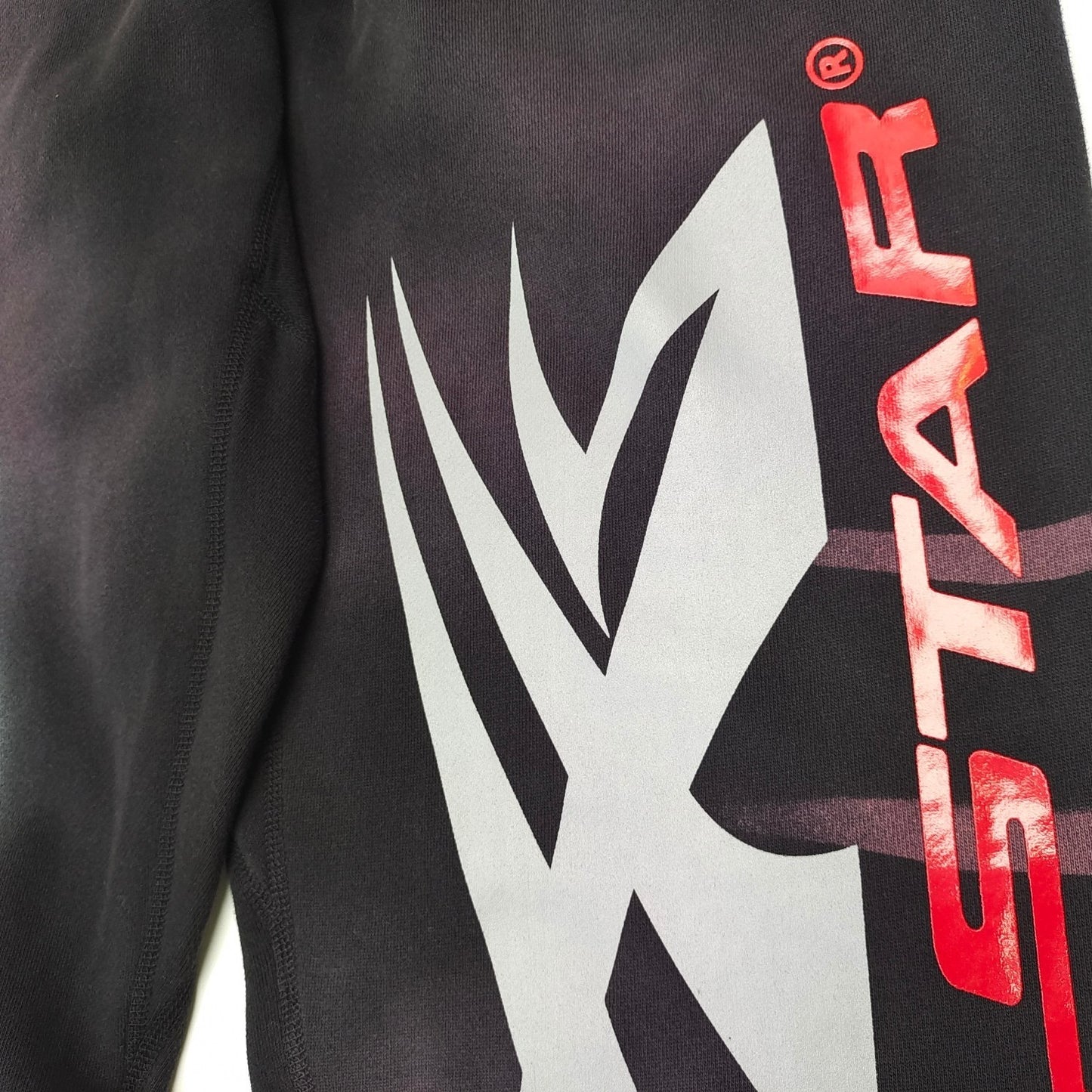 HELLSTAR AIRBRUSHED SKULL FLARE SWEATPANTS