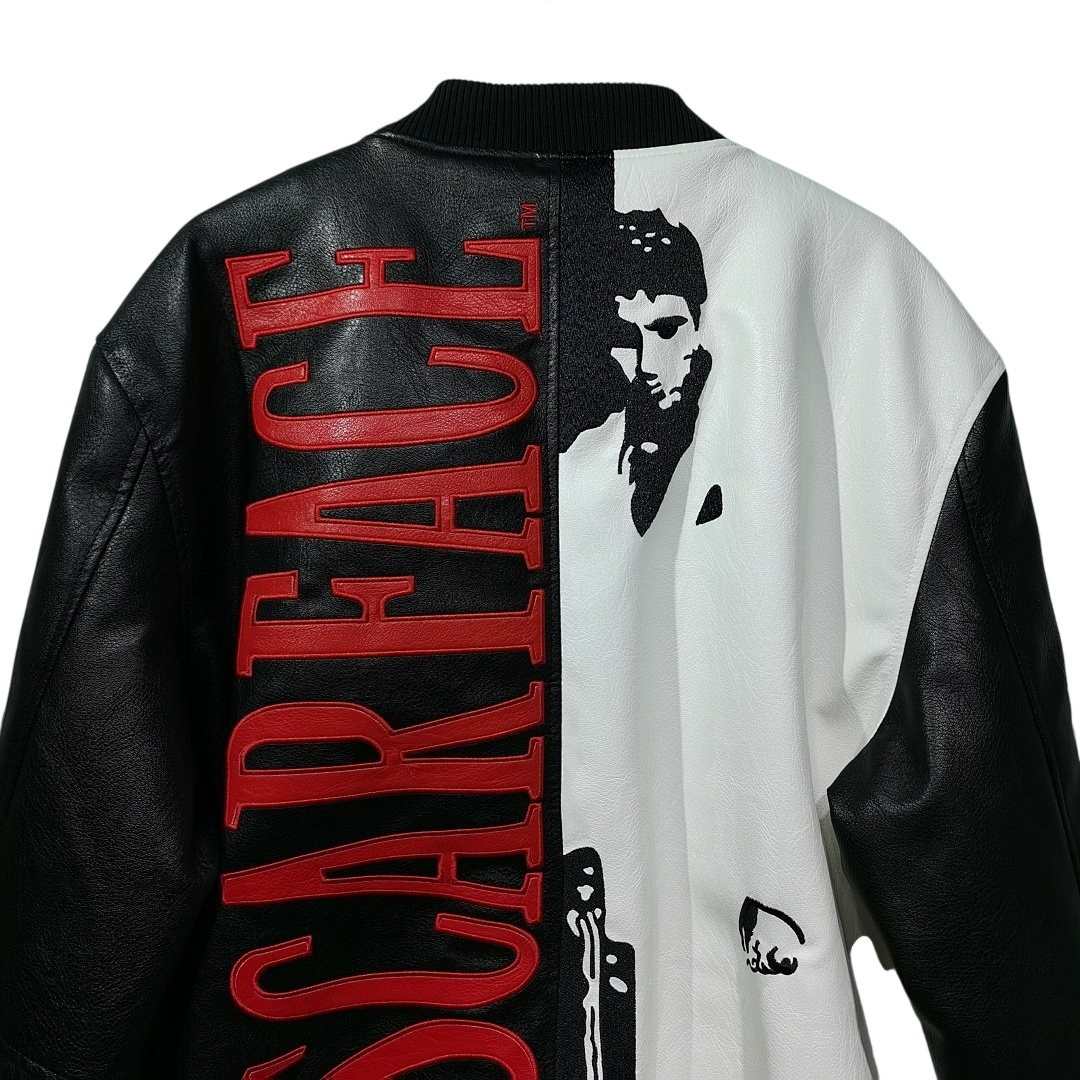 SCARFACE LEATHER JACKET