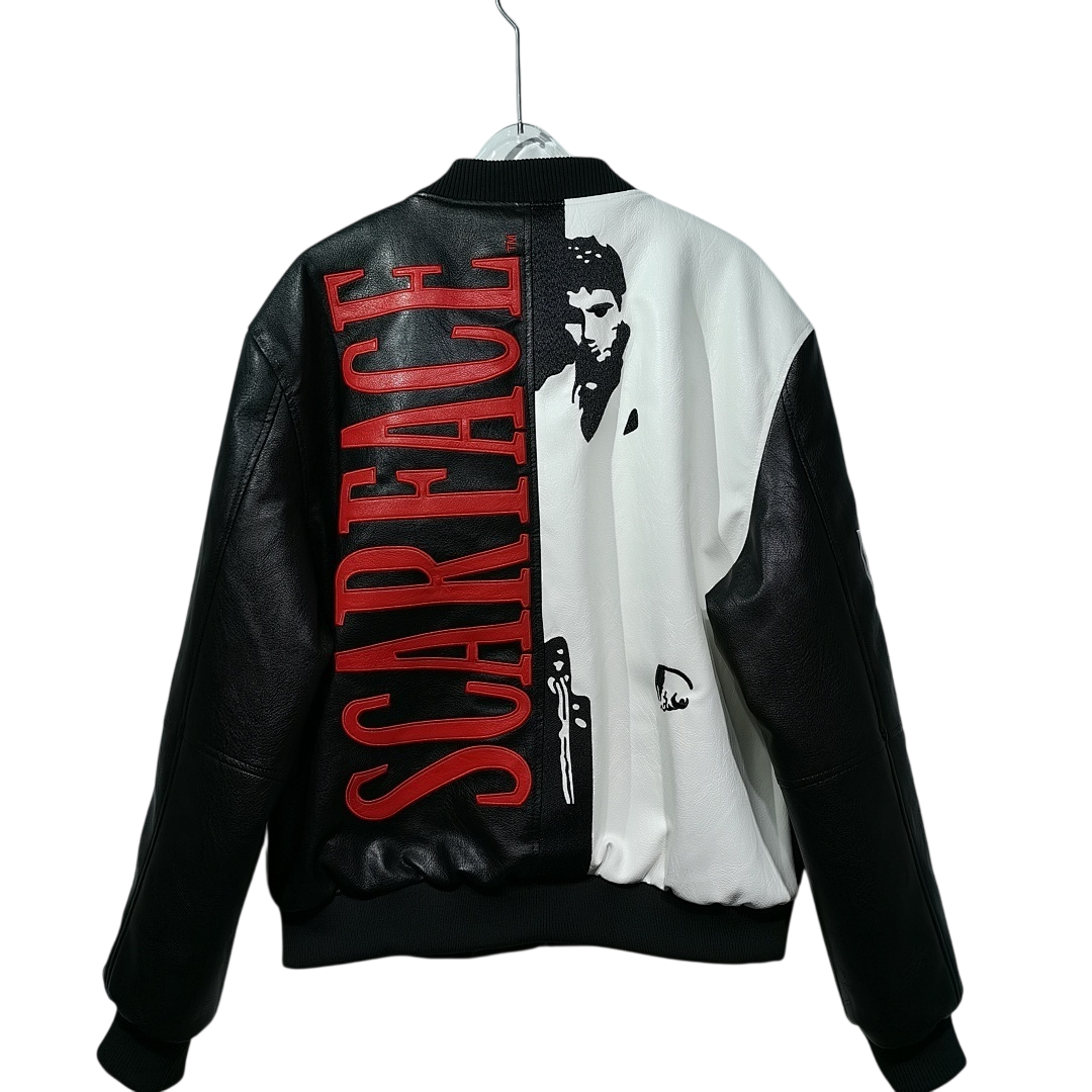 SCARFACE LEATHER JACKET