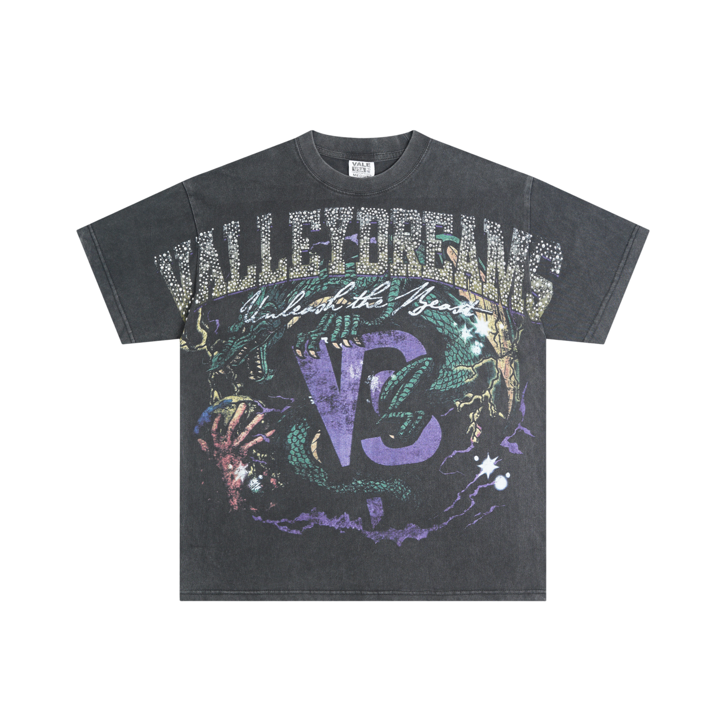 VALE FOREVER ENTER THE DRAGON TEE BLACK