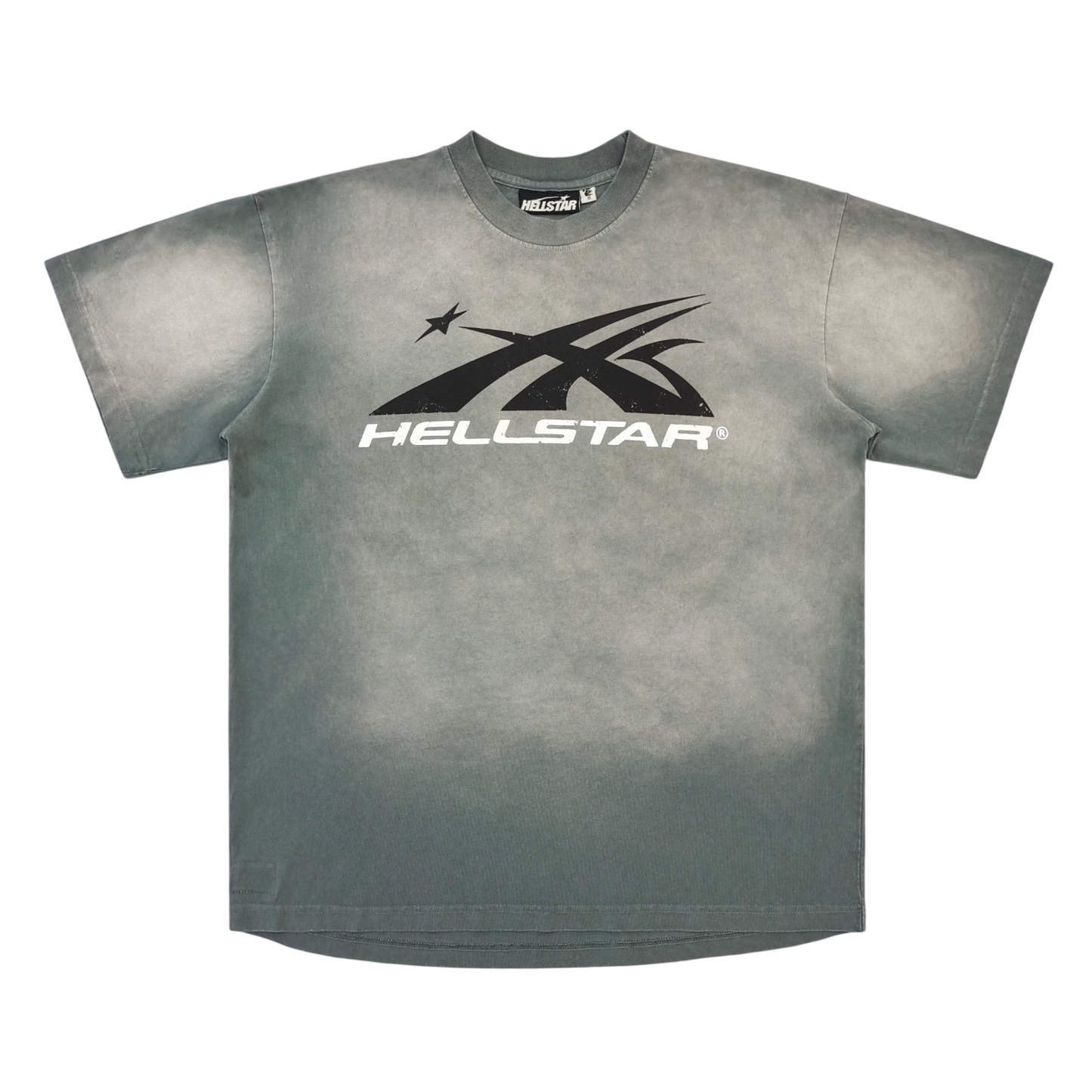 HELLSTAR SPORTS LOGO T-SHIRT GREY