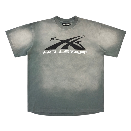 HELLSTAR SPORTS LOGO T-SHIRT GREY
