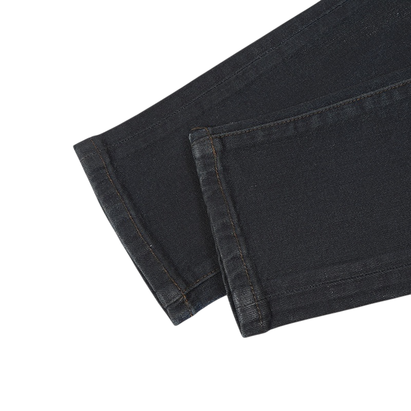 PURPLE BRAND BLUE WAX COATED JEANS P001
