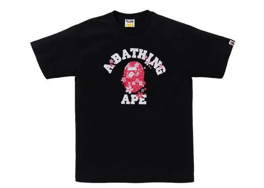 BAPE SAKURA COLLEGE TEE