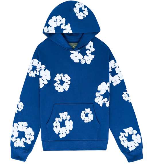 DENIM TEARS THE COTTON WREATH SWEATSHIRT ROYAL BLUE