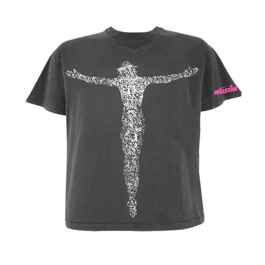 HELLSTAR QR CHRIST T-SHIRT BLACK