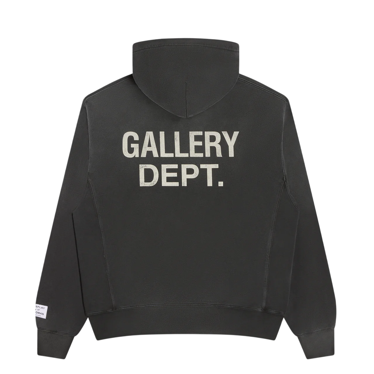 GALLERY DEPT PAINT LOGO HOODIE VINTAGE BLACK