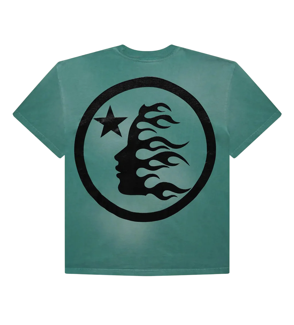 HELLSTAR SPORT LOGO GEL TEE GREEN