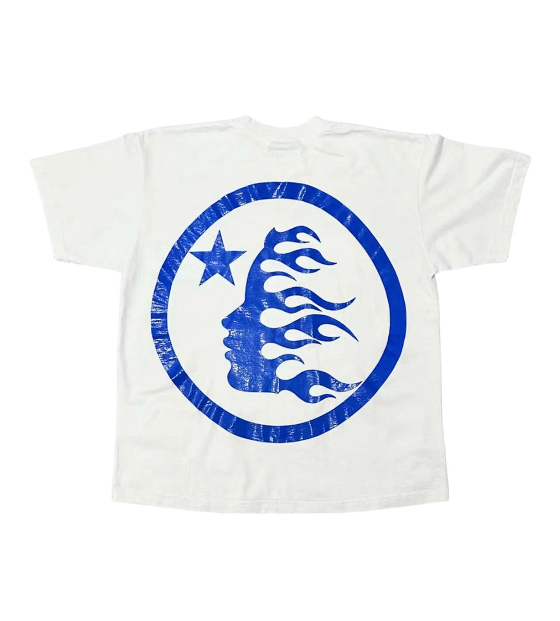 HELLSTAR SPORT LOGO GEL T-SHIRT WHITE/BLUE