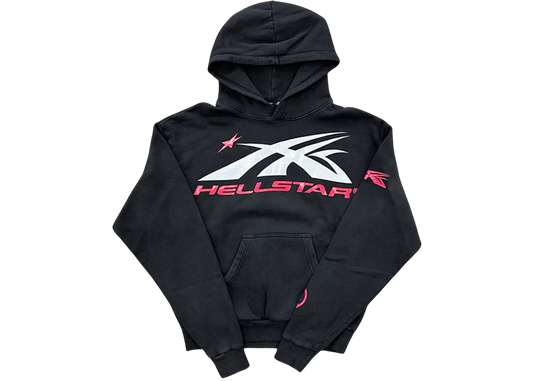 HELLSTAR SPORT LOGO HOODIE BLACK