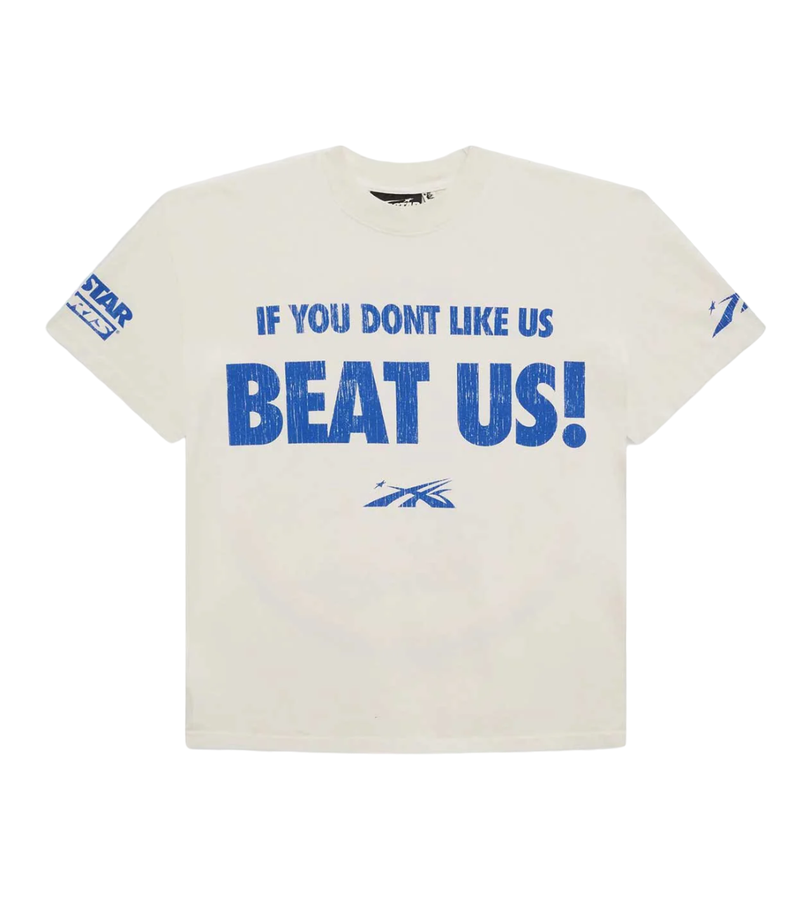 HELLSTAR SPORTS BEAT US! T-SHIRT WHITE